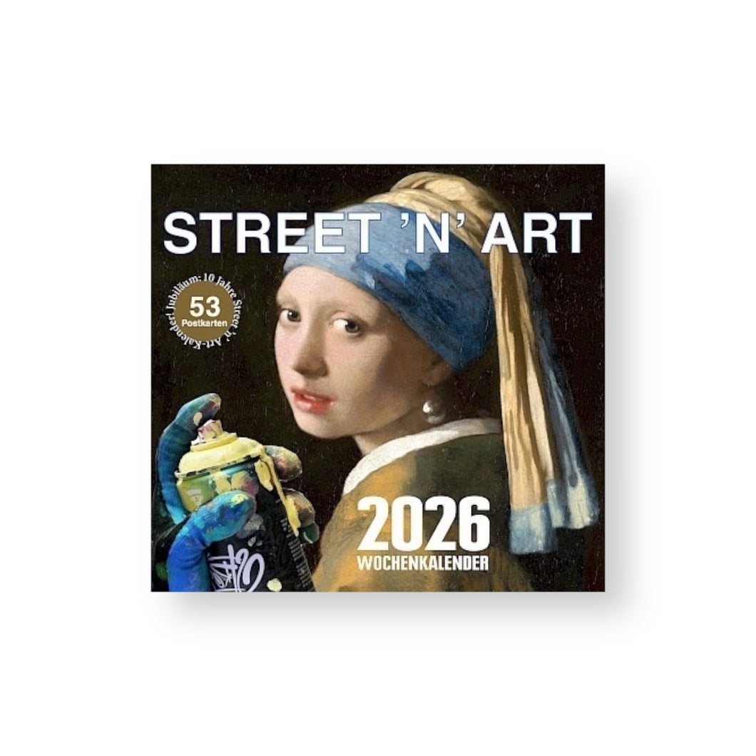 STREET 'N' ART - Postkartenkalender 2026