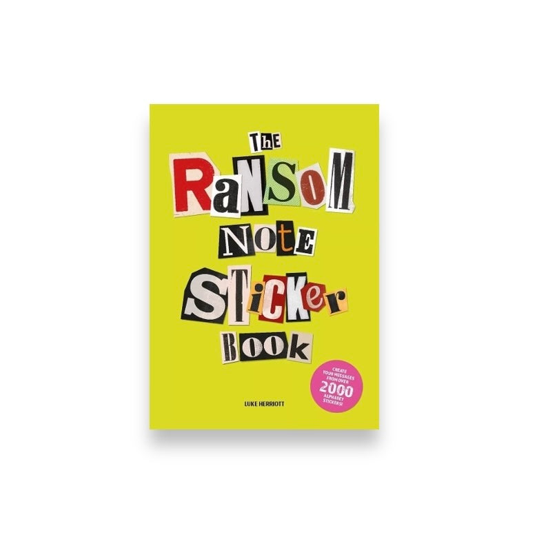 The Ransom Note Sticker Book