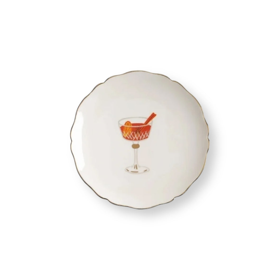 Plate - Holiday Drink