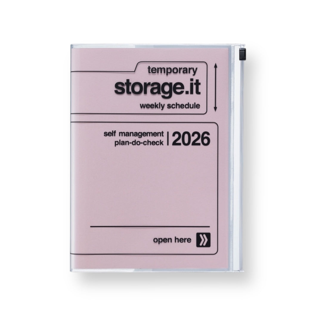 2026 Diary Colors - Pink (A5)