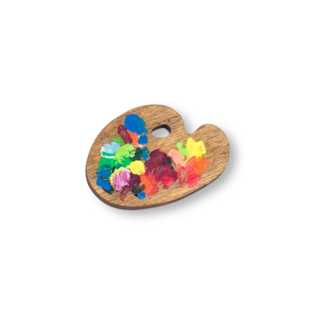 Paint Palette Brooch