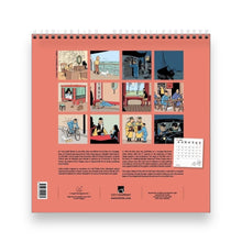 Lade das Bild in den Galerie-Viewer, Tintin (Tim &amp; Struppi) - Wall Calendar 2025
