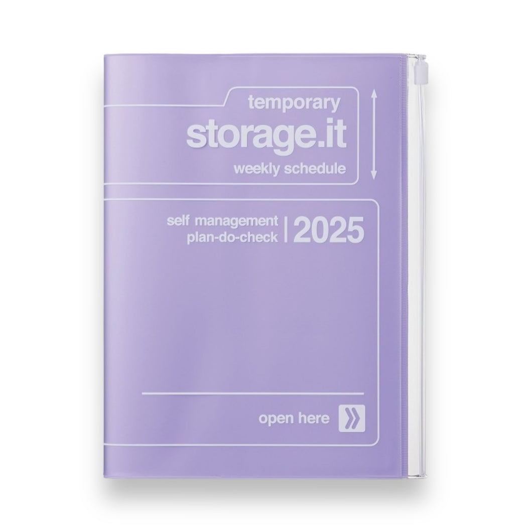 2025 Diary Storage.it - Purple (A5)