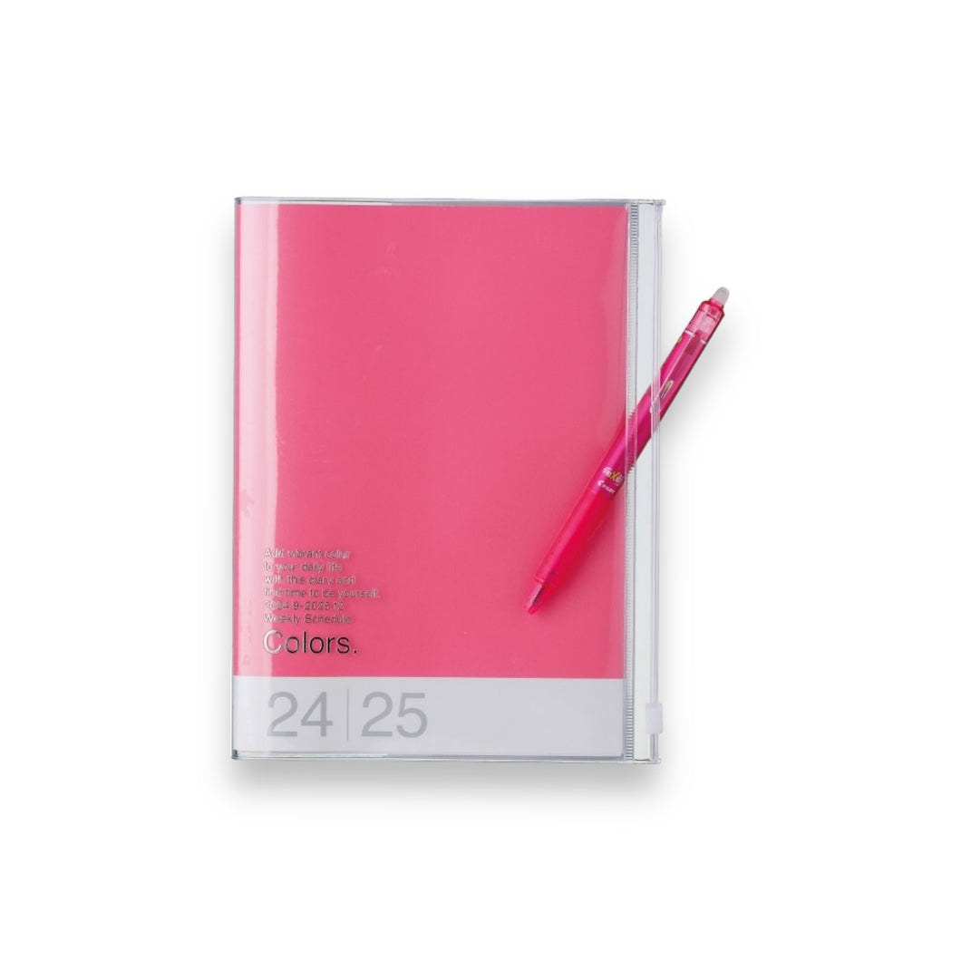 2025 Diary Colors - Pink (A6)