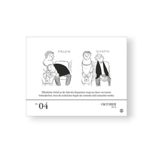 Lade das Bild in den Galerie-Viewer, Loriot - Tagesabreißkalender 2027
