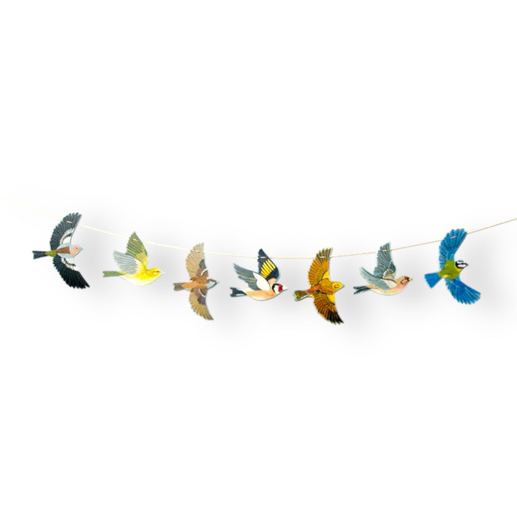 Garden Bird Garland