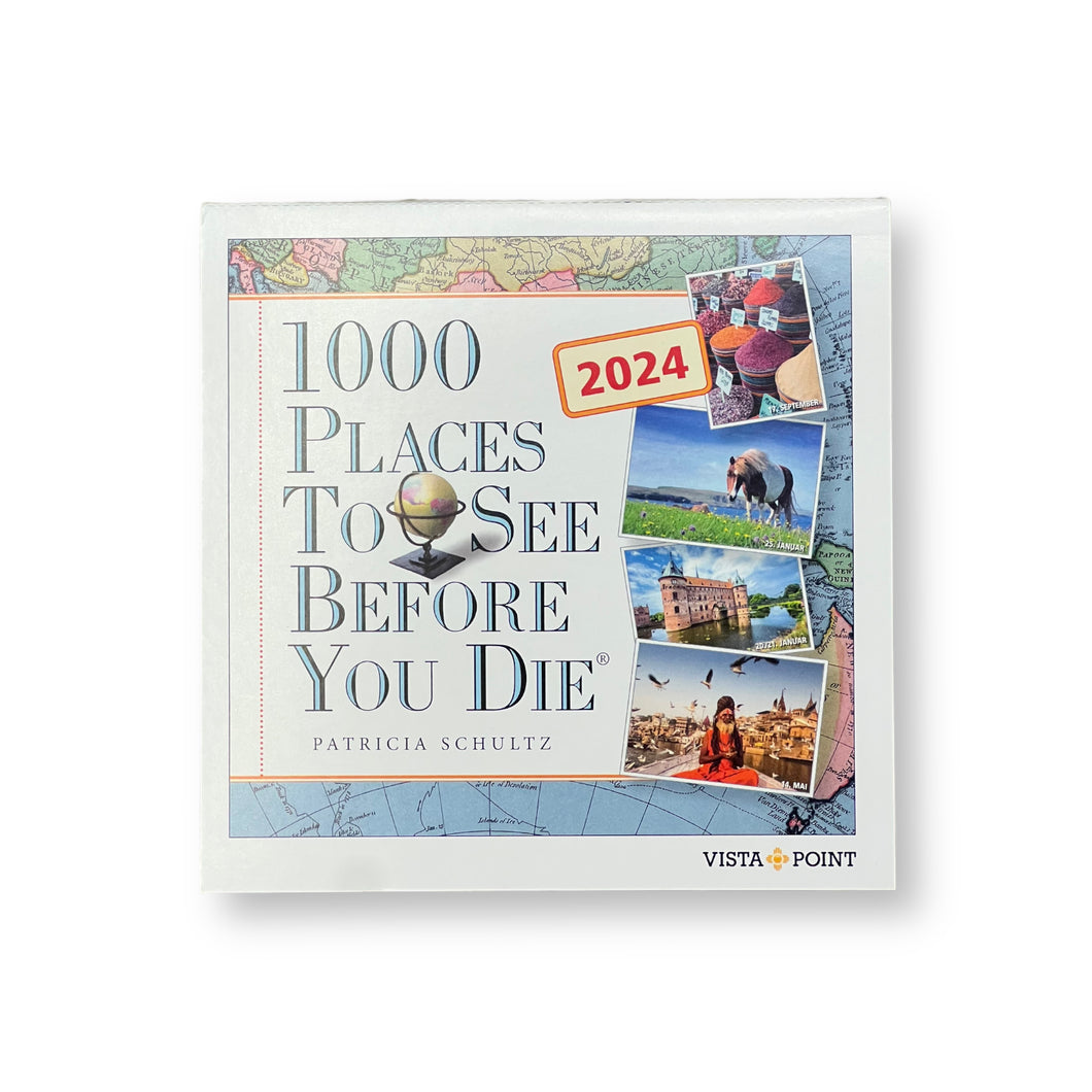 1000 Places To See Before You Die - Tageskalender 2024