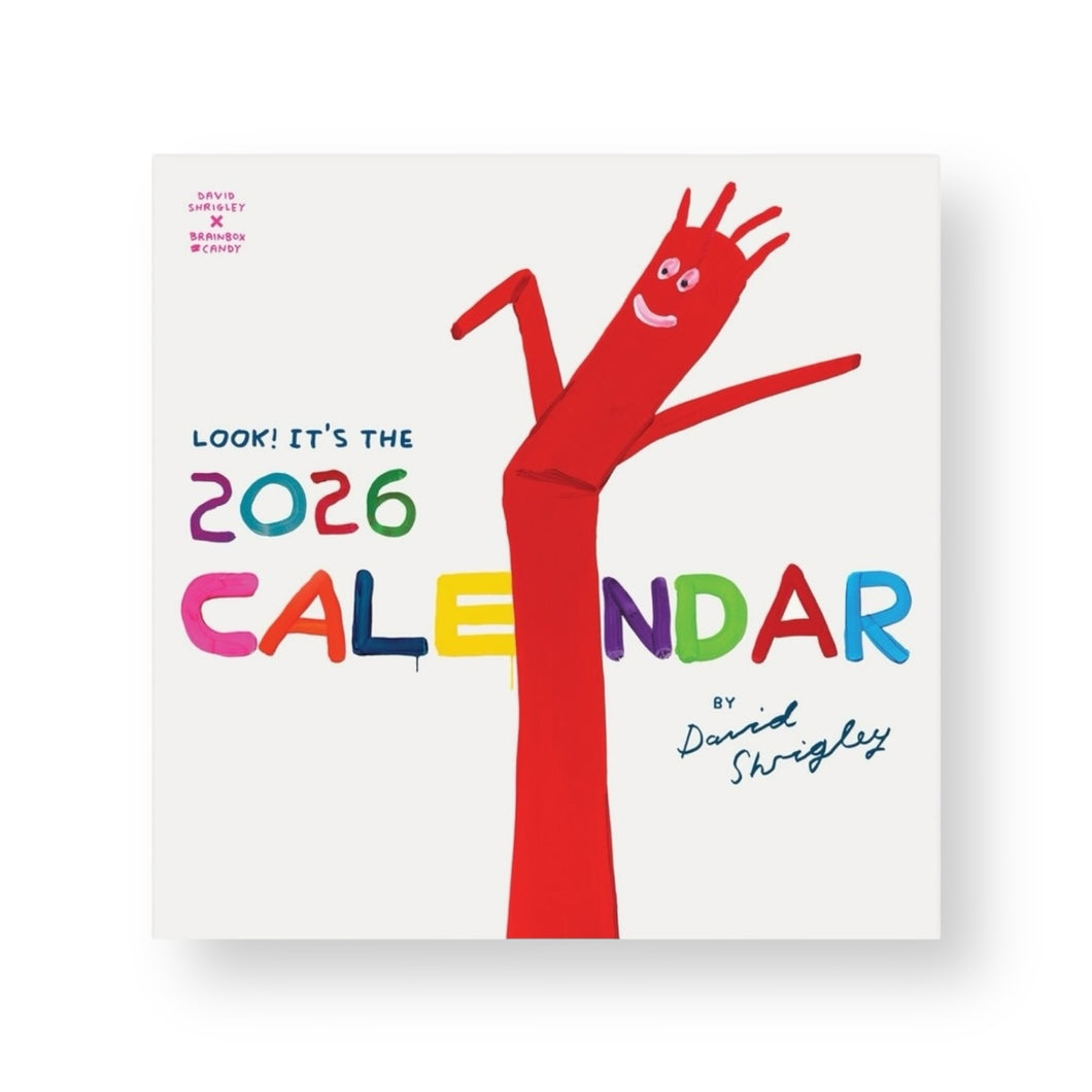 David Shrigley - Wall Calendar 2026