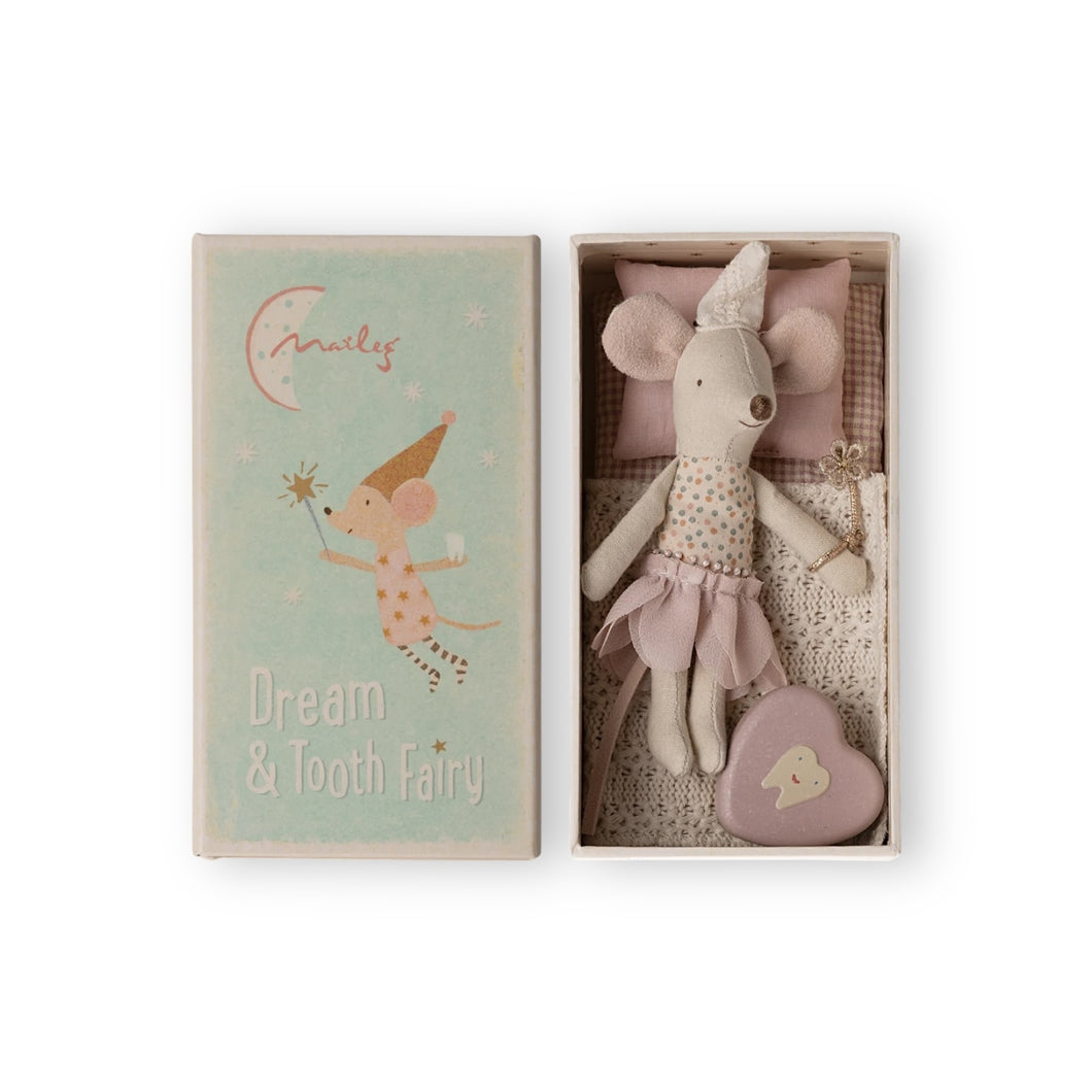 Tooth Fairy Mouse - Little Sister in Matchbox