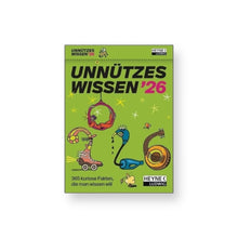 Lade das Bild in den Galerie-Viewer, Unnützes Wissen - Tagesabreißkalender 2026
