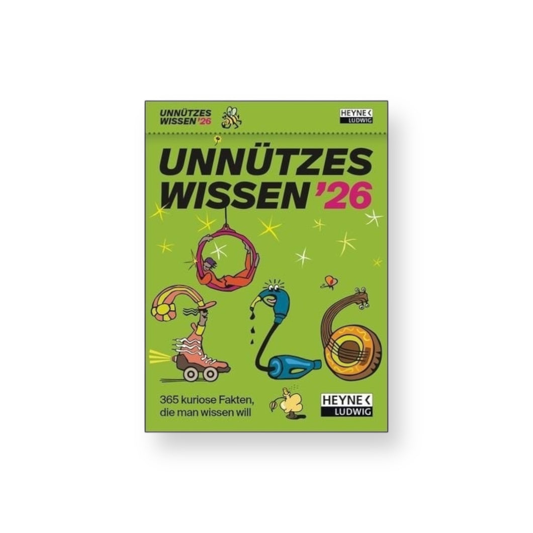 Unnützes Wissen - Tagesabreißkalender 2026
