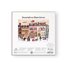 Lade das Bild in den Galerie-Viewer, Snowfall on Main Street - 1000 Piece Foil Puzzle
