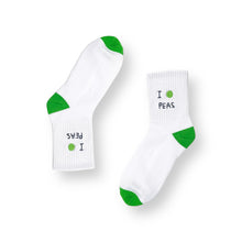 Lade das Bild in den Galerie-Viewer, David Shrigley  - I Pea Peas - Cotton Socks
