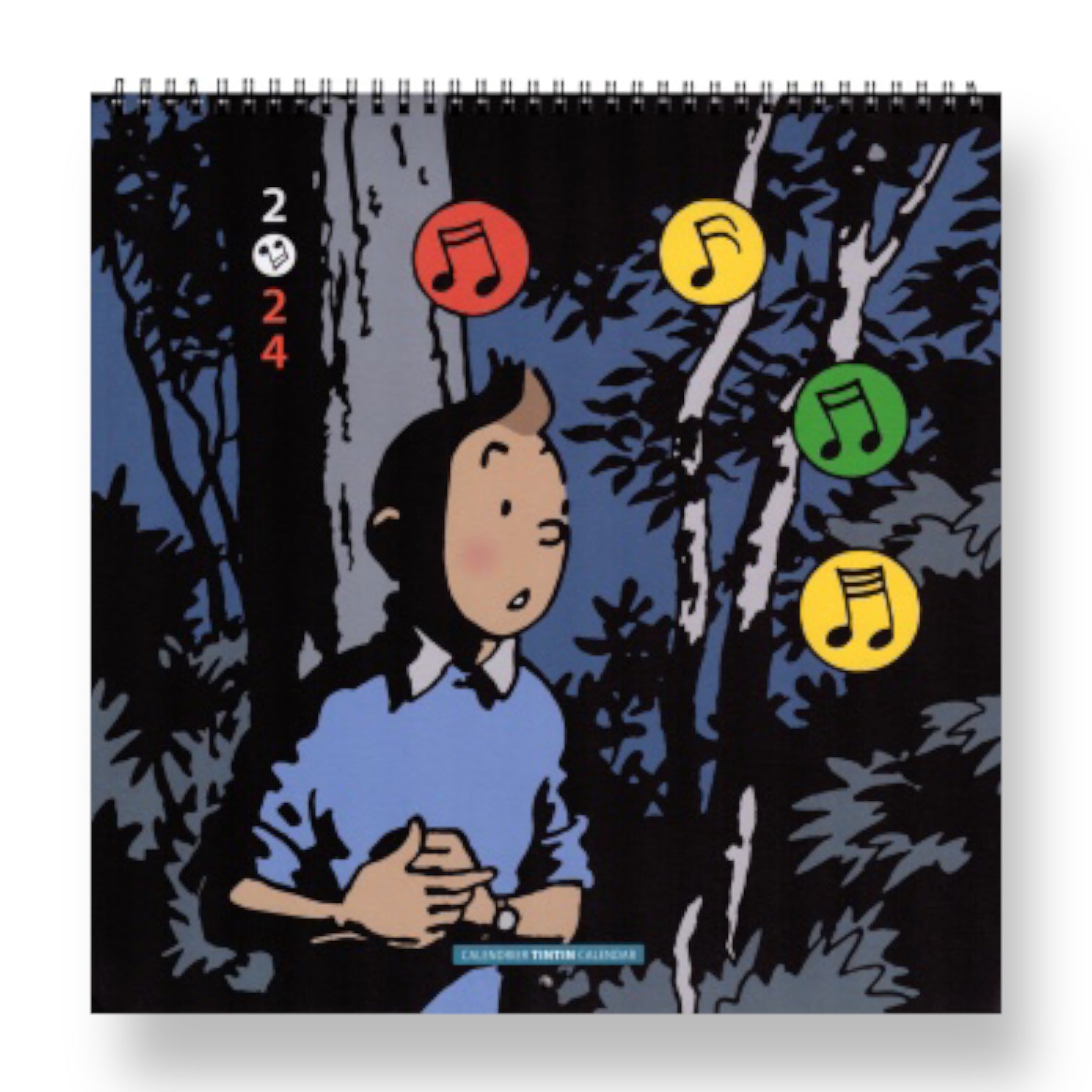 Tintin (Tim & Struppi) Calendar 2024 postkartenladen
