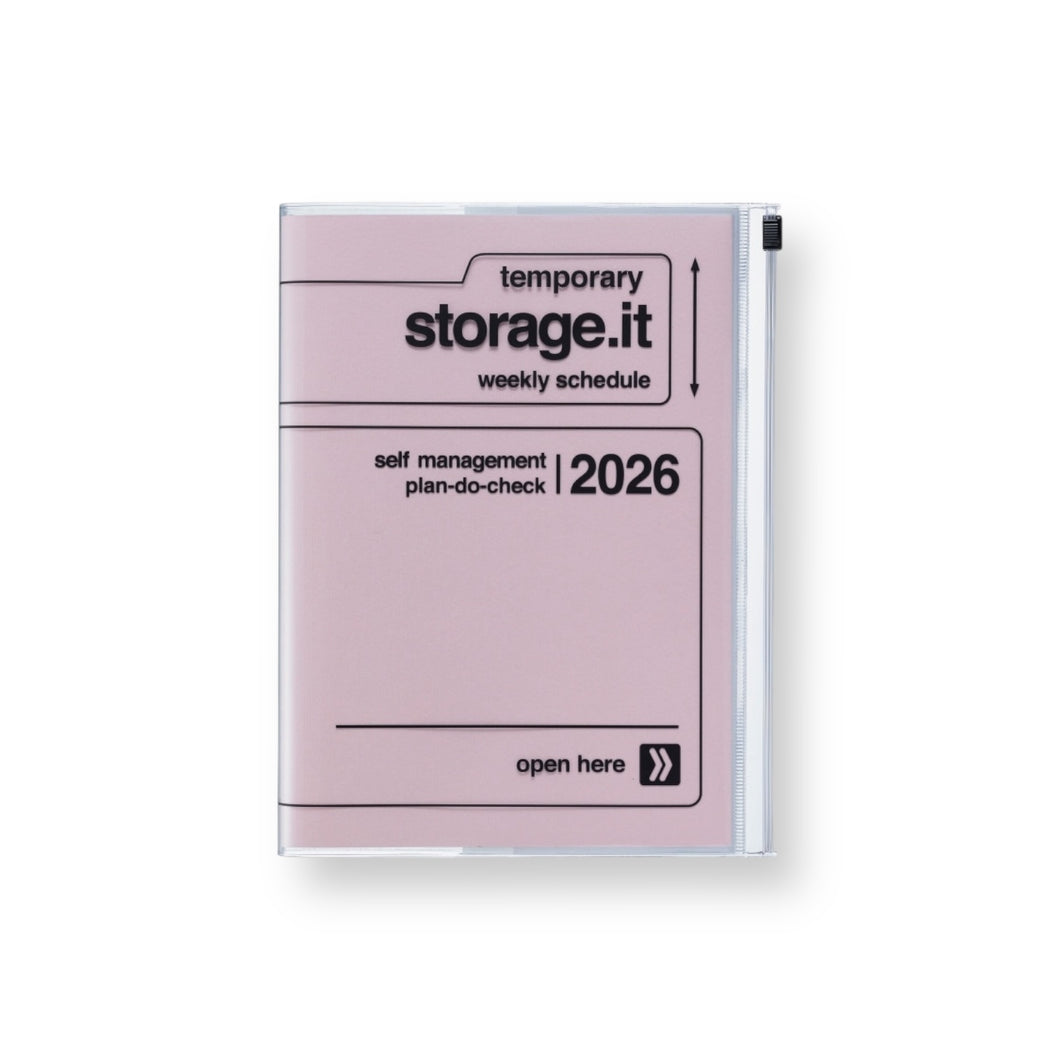 2026 Diary Colors - Pink (A6)
