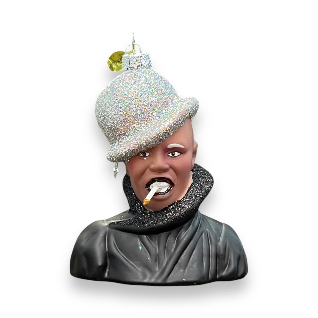 Grace Jones - Blown Glass Christmas Ornament