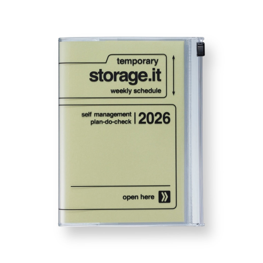 2026 Diary Colors - Yellow (A5)