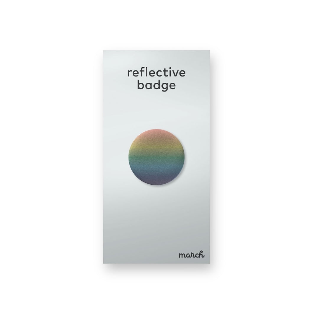 March Reflective Badge