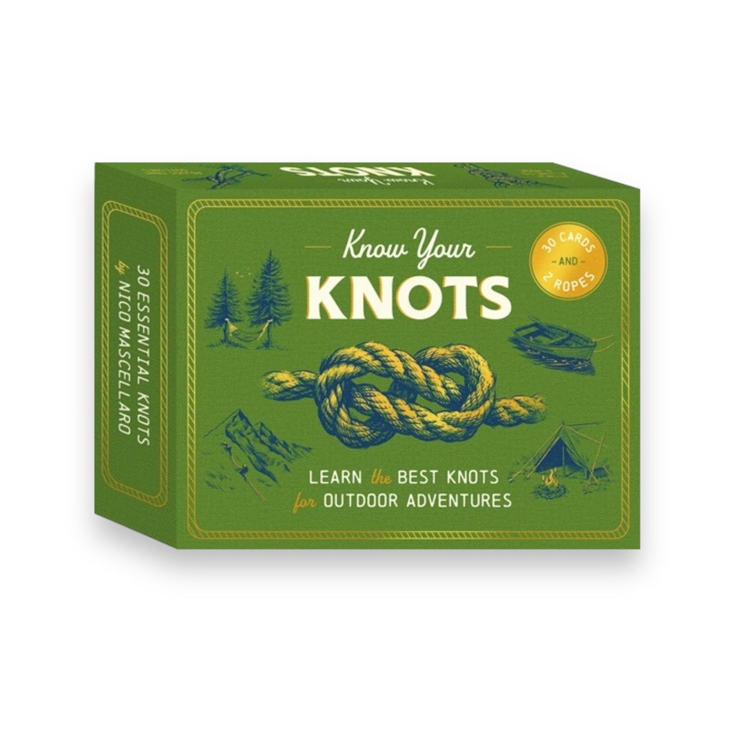 Know Your Knots - 30 cards and 2 ropes