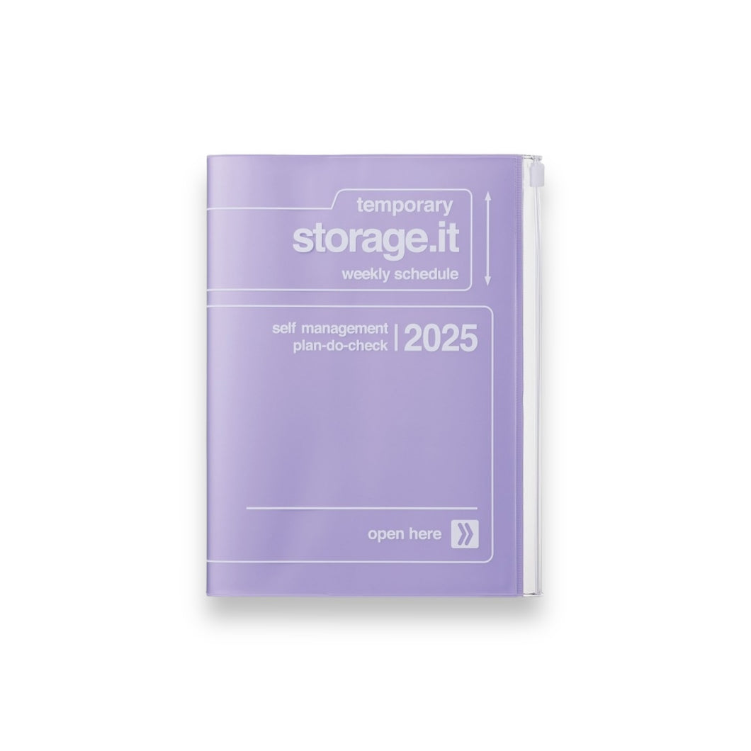 2025 Diary Storage.it - Purple (A6)