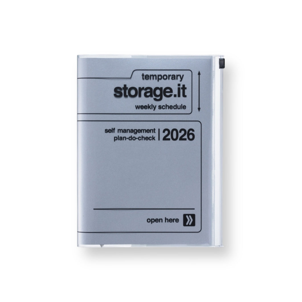 2026 Diary Colors - Silver (A6)