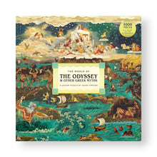 Lade das Bild in den Galerie-Viewer, The World of the Odyssey &amp; Other Greek Myths - A 1000-piece Jigsaw Puzzle
