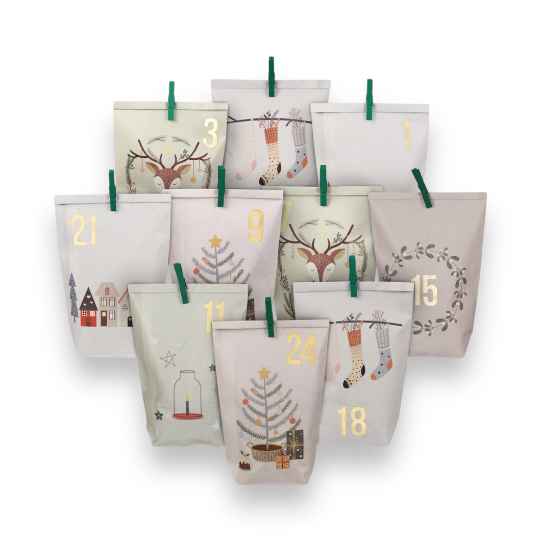 Adventskalender bedruckt – Hygge