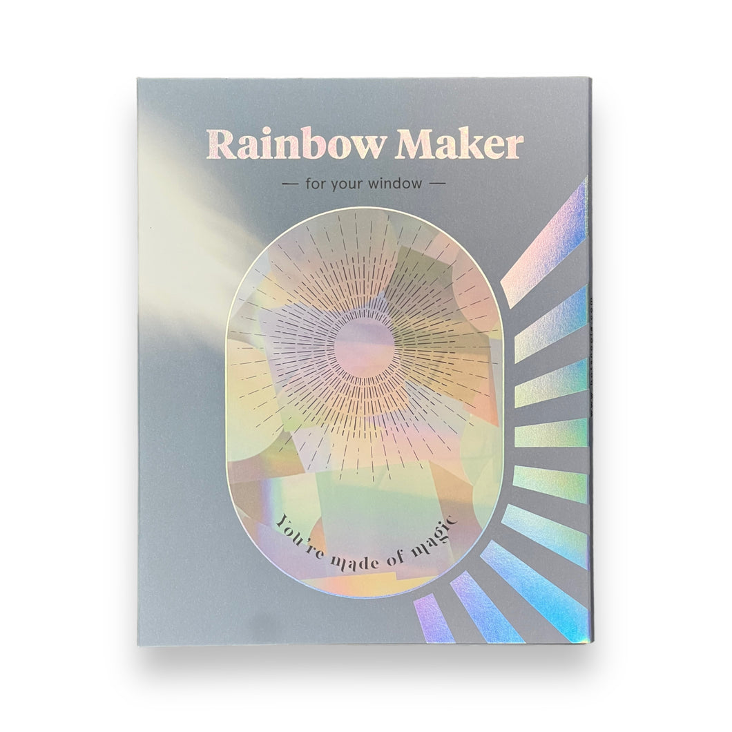 Rainbow Maker Sticker: You're made of magic Clear