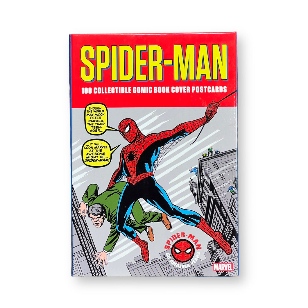 SPIDER-MAN - 100 Collectible Comic Book Cover Postcards