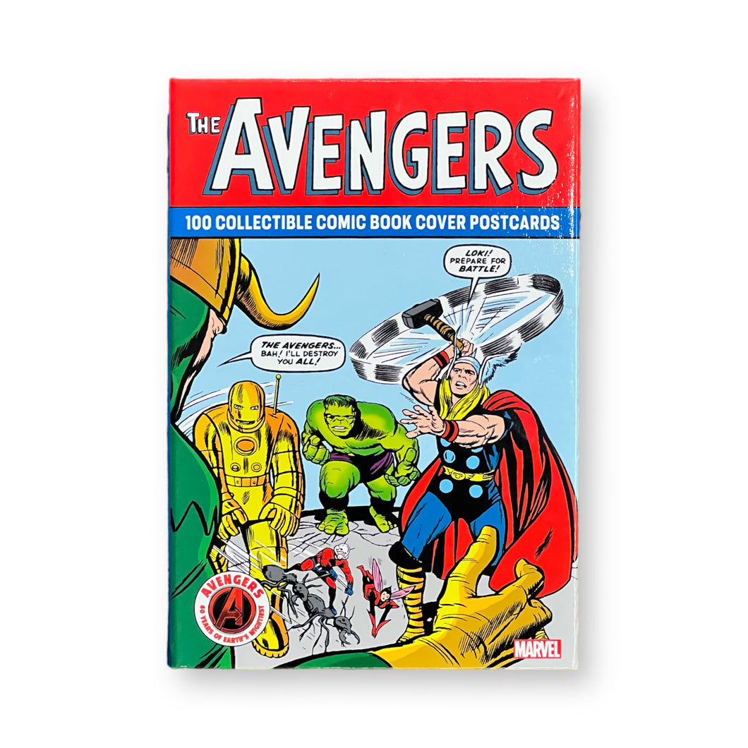 Avengers - 100 Collectible Comic Book Cover Postcards