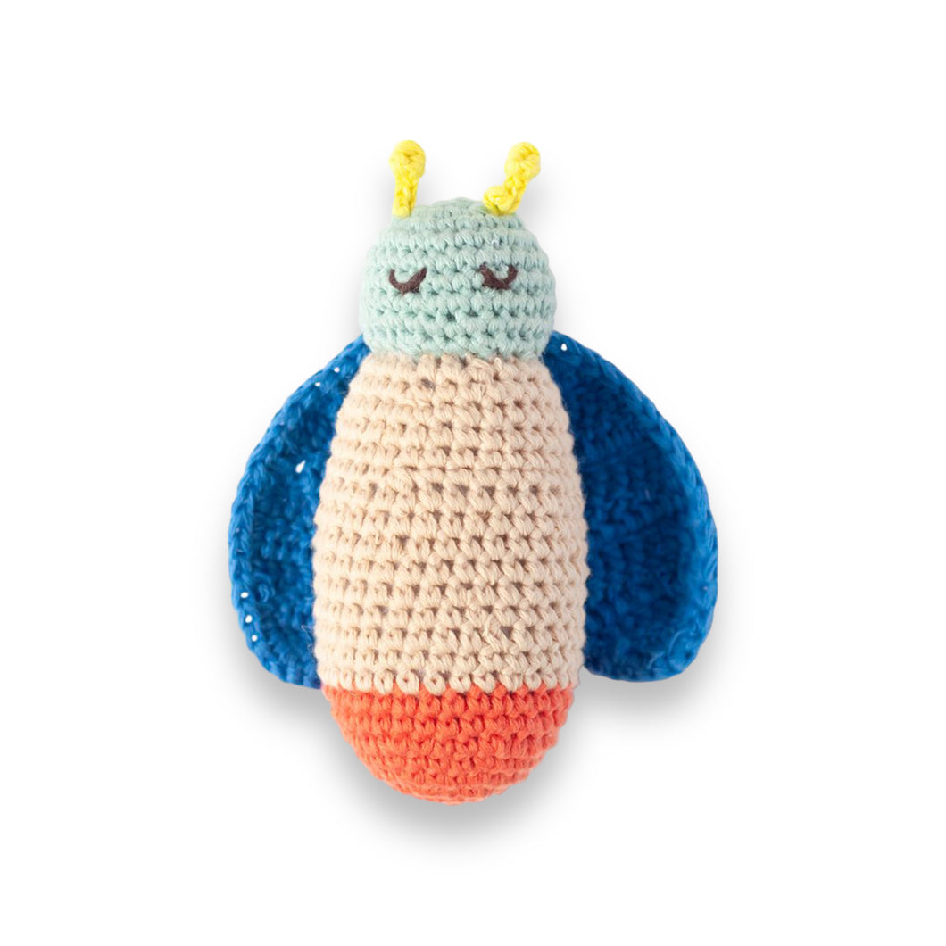 Crochet Rattle Beetle