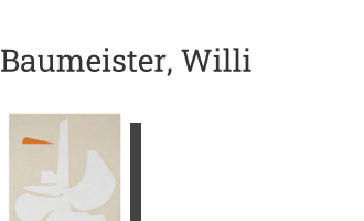 Postkarte von Baumeister, Willi: Han-i, 1955
