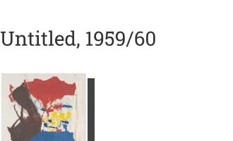 Postkarte von Untitled, 1959/60: Frankenthaler, Helen