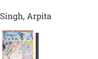 Postkarte von Singh, Arpita: Devi Pistol Wali, 1990