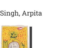 Postkarte von Singh, Arpita: Feminine Fable, 1996