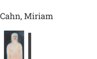 Postkarte von Cahn, Miriam: o.t.,9 + 10.03.1999