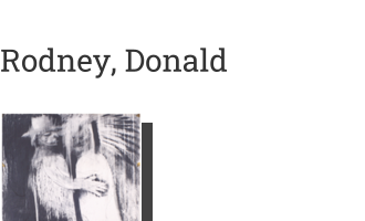 Postkarte von Rodney, Donald: Untitled, 1989