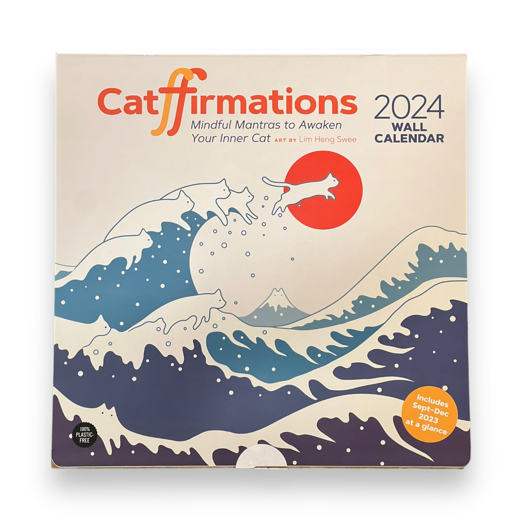 Catffirmations - Wall Calendar 2024