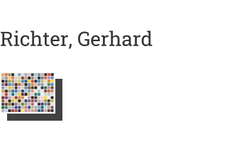 Postkarte von Richter, Gerhard: 192 Farben, 1966