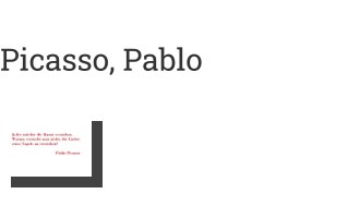 Postkarte von Picasso, Pablo: Jeder möchte die Kunst verstehen…..