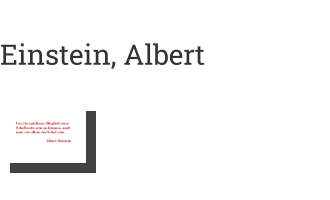 Postkarte von Einstein, Albert: Um ein tadelloses Mitglied einer Schafherde sein zu…