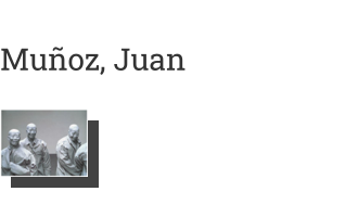 Postkarte von Muñoz, Juan: Plaza, 1996