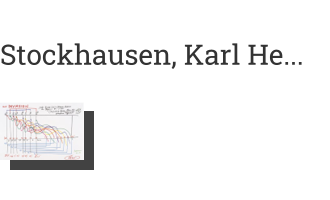 Postkarte von Stockhausen, Karl Heinz: 8 Abstürze aus INVASION, 08.10.1990