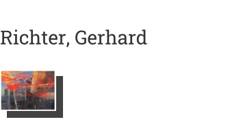 Postkarte von Richter, Gerhard: Holländische Seeschlacht, 1984