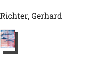 Postkarte von Richter, Gerhard: März