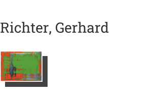 Postkarte von Richter, Gerhard: Abstraktes Bild, 1996