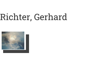 Postkarte von Richter, Gerhard: Wolkenstudie (Gegenlicht), 1970