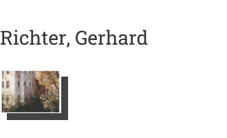 Postkarte von Richter, Gerhard: Besetztes Haus, 1989