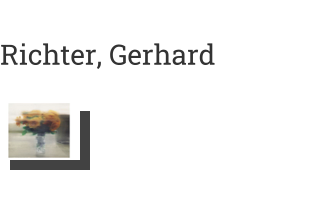 Postkarte von Richter, Gerhard: Rosen, 1994