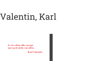 Postkarte von Valentin, Karl: Es ist schon alles gesagt, nur noch nicht von allen. Spruchkarte